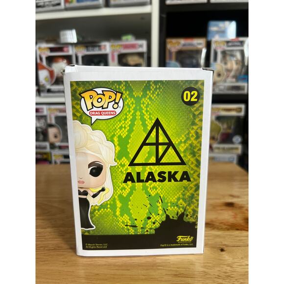 VAULTED EXCLUSIVE Alaska Funko Pop Drag Queens #02 Hot Topic Rupaul's Race AAA - Picture 3 of 6